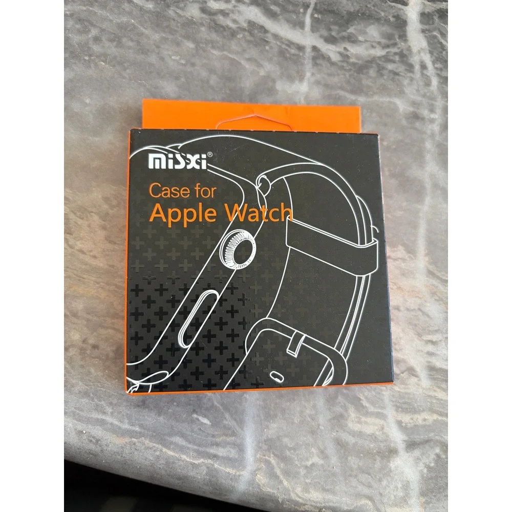 Misxi 2-Pack Transparent Hard Case for Apple Watch Series 10 11 46mm Clear Cover